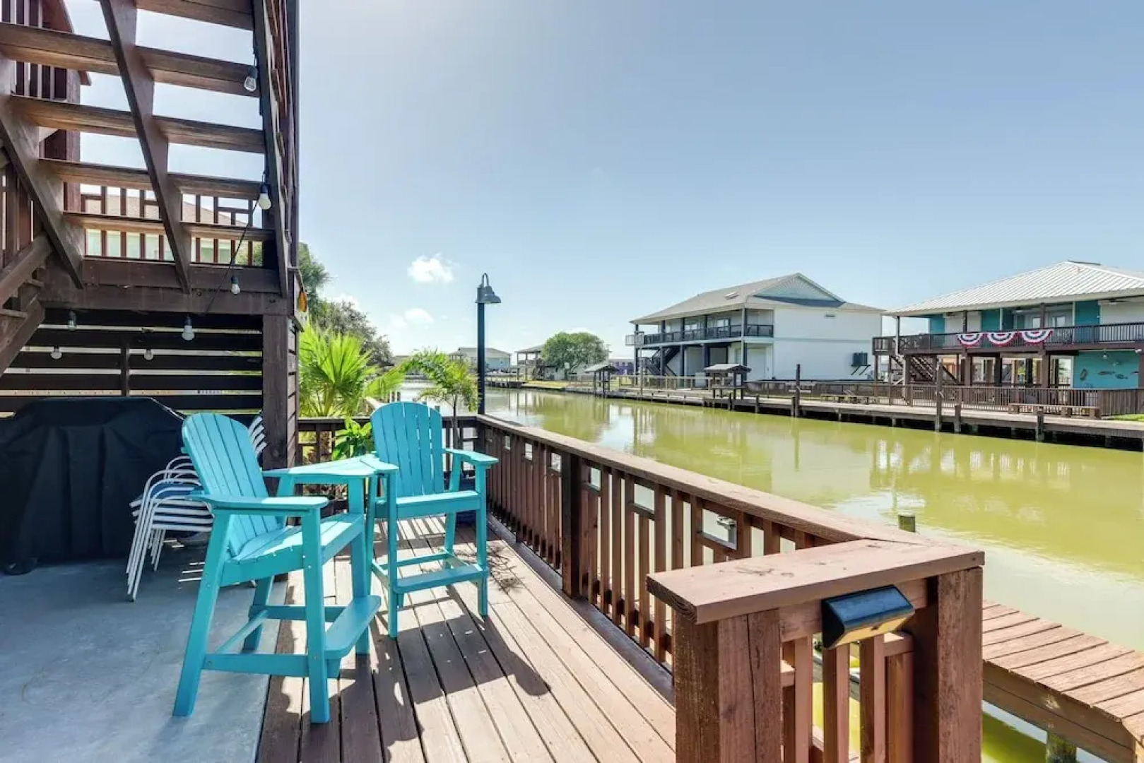 Resort Perks: Waterfront Rockport Home!