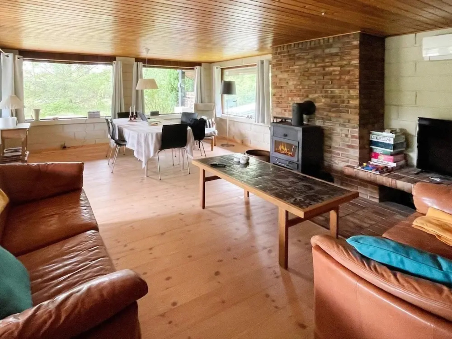 Charming Holiday Home in Zealand With Roofed Terrace