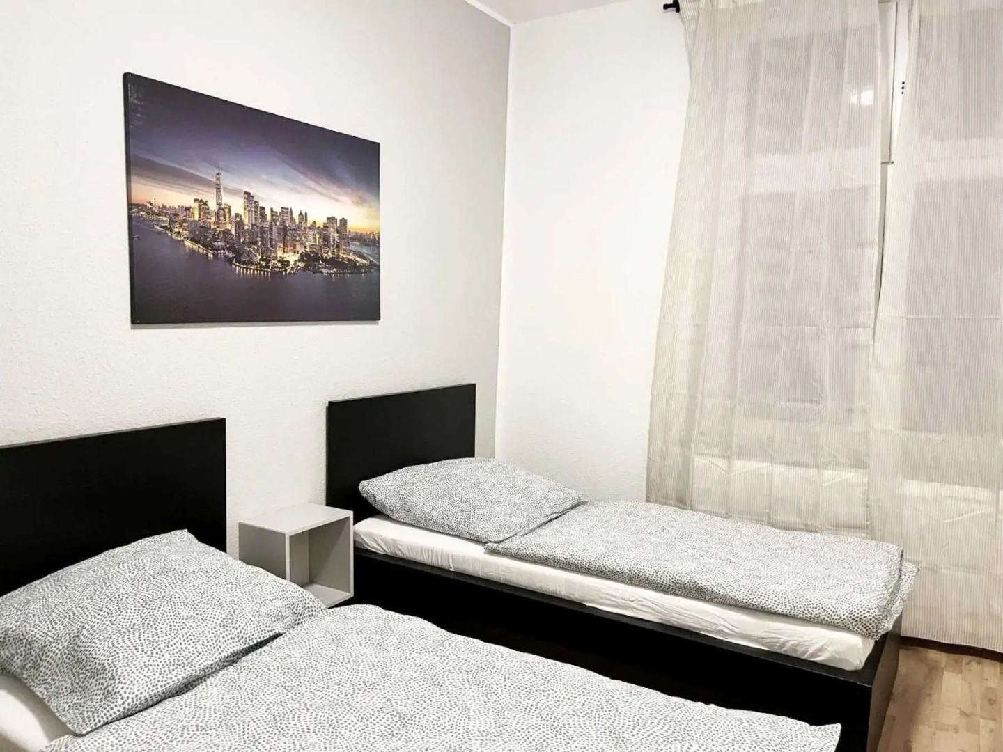 cosy three room apartment with flatscreen TV