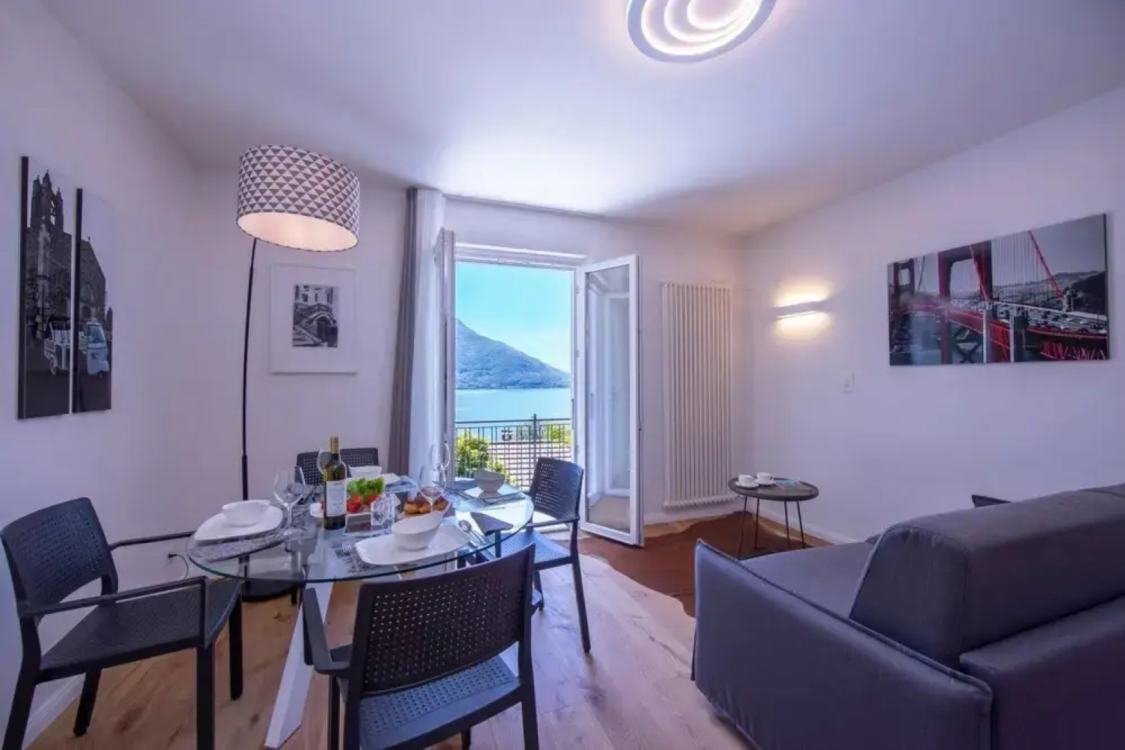 Brissago Lake View in Brissago