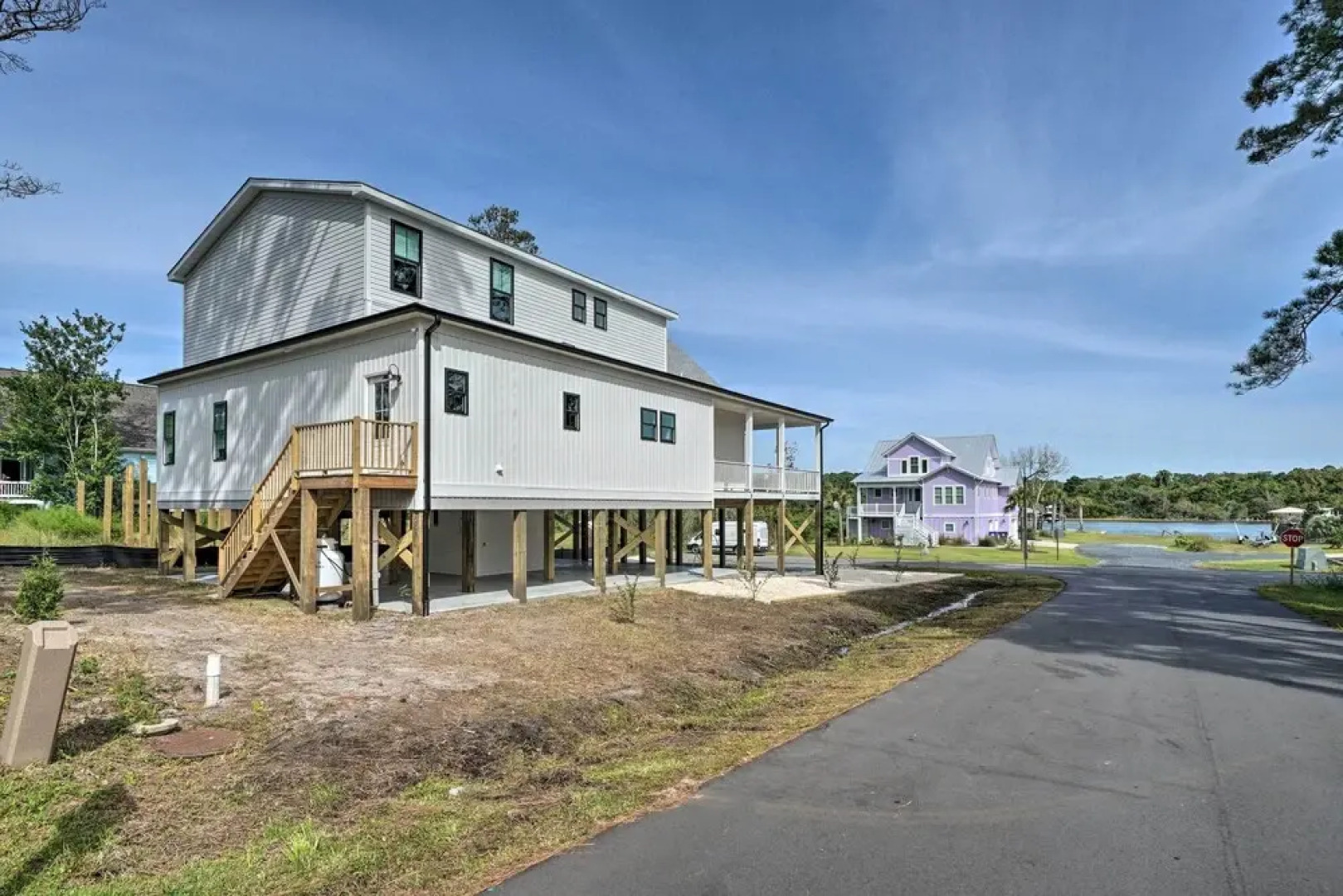 Upscale Oak Island Escape w/ 66-ft Veranda!