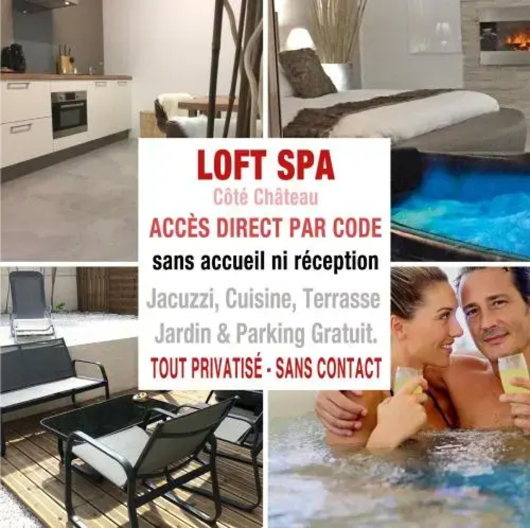 LOFT SPA - Côté château.