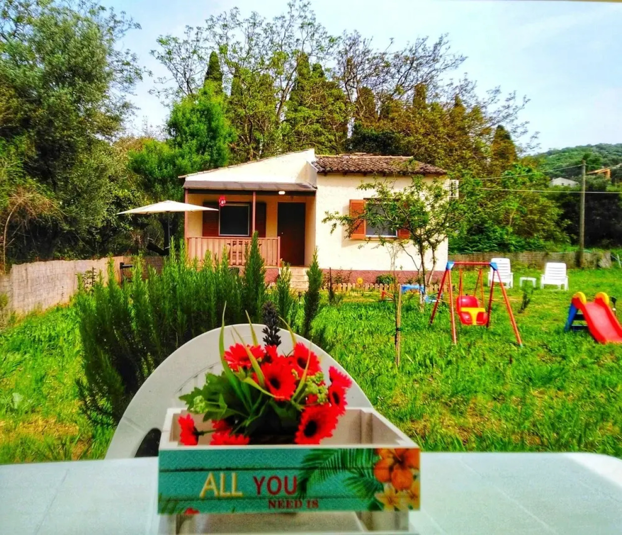 Holiday House on the North Coast of Corfu