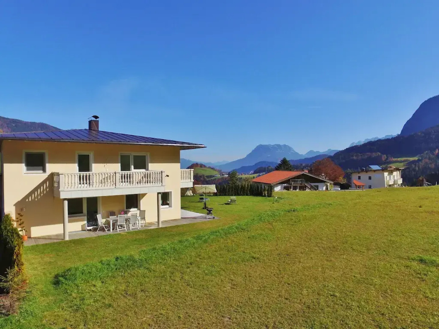 Spacious Villa With Garden in Hinterthiersee