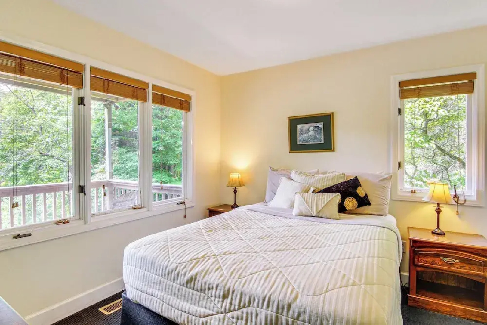 2-story Deck: Waterfront Lake Lure Home!