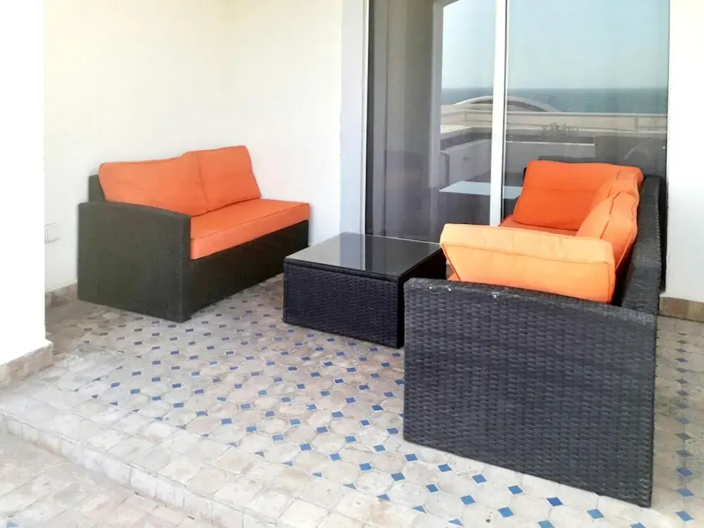 Apartment With 2 Bedrooms in Tiguert, With Wonderful sea View, Private
