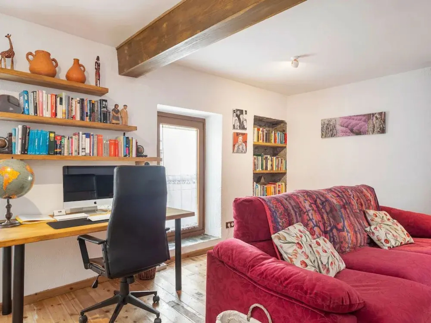 Captivating Mansion in Planolas With Balcony