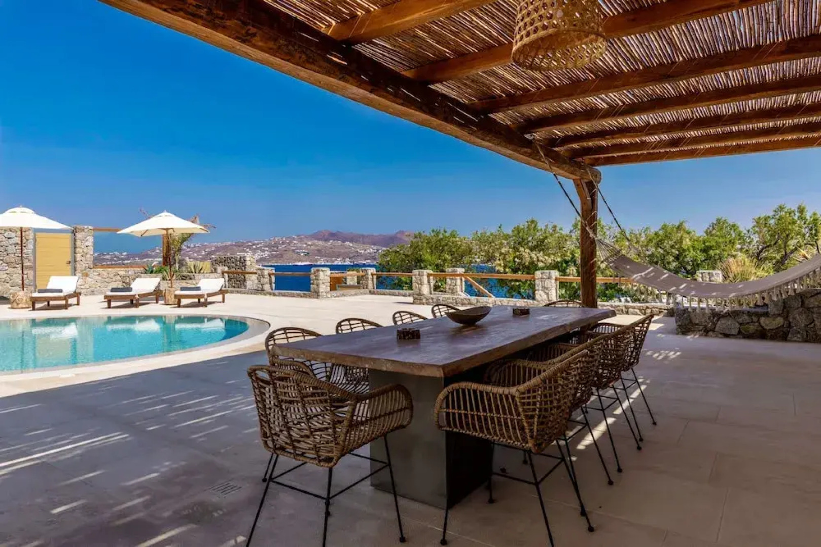 Villa Veneta at Ornos Sea View