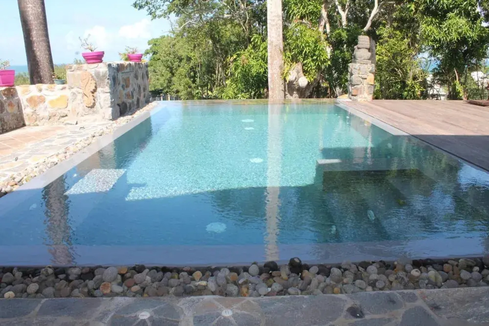 Bungalow With one Bedroom in Ste Rose, With Wonderful sea View, Pool A