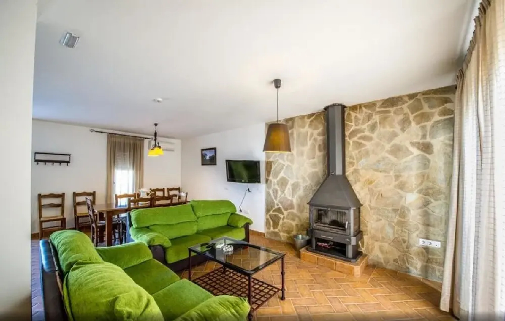 Apartment With 2 Bedrooms in Venta del Charco, With Wonderful Mountain