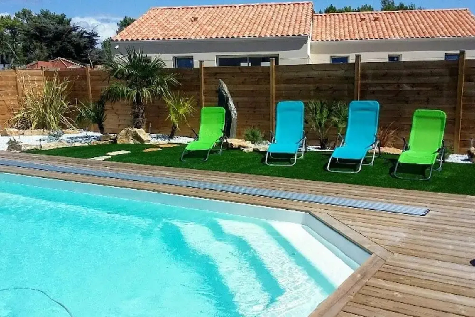 Villa With 3 Bedrooms in Saint-jean-de-monts, With Private Pool, Enclo