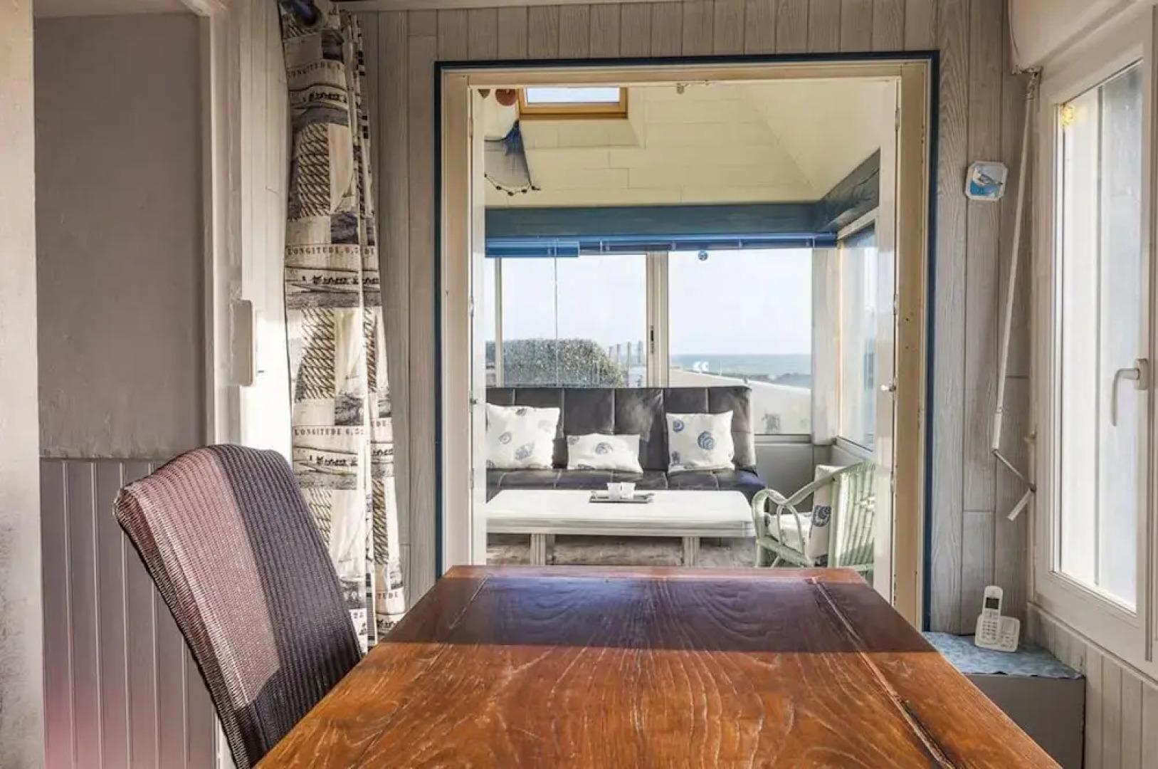 House With 3 Bedrooms in Plozévet, With Wonderful sea View, Enclosed Garden and Wifi - 20 m From the Beach