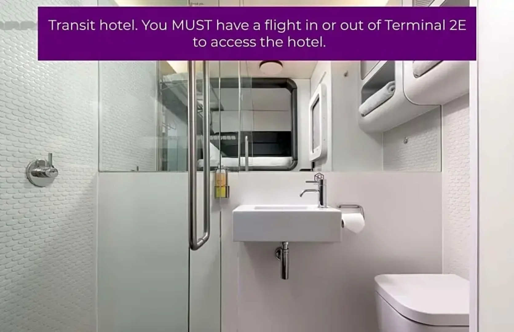 YOTELAIR Paris CDG - Transit Hotel - Terminal 2E