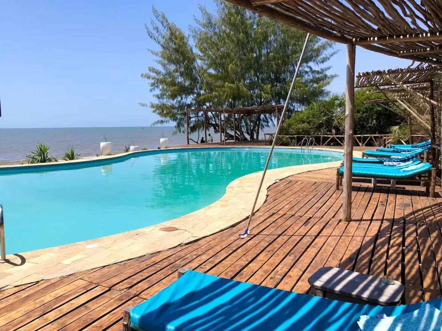 Saadani Safari Lodge - bush, river, beach