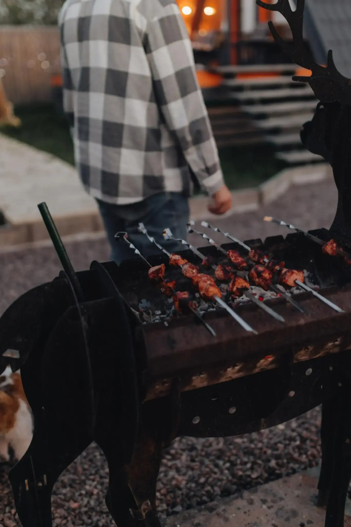 Лиса в шалаше