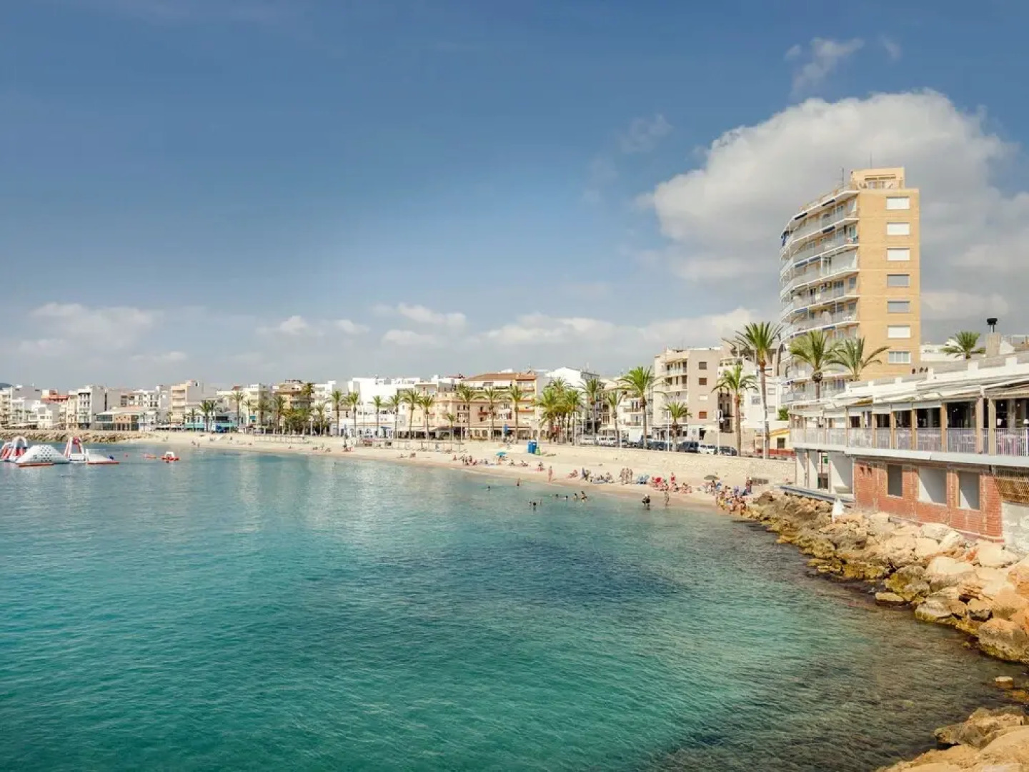 Spanish and Ibiza Style Holiday Home Next to Seabeach