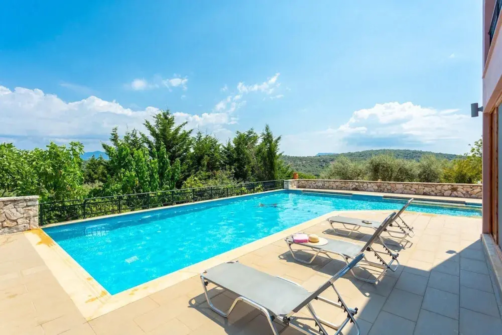 Villa Pegasus Large Private Pool Walk to Beach Sea Views A C Wifi Car Not Required Eco-friend - 2328