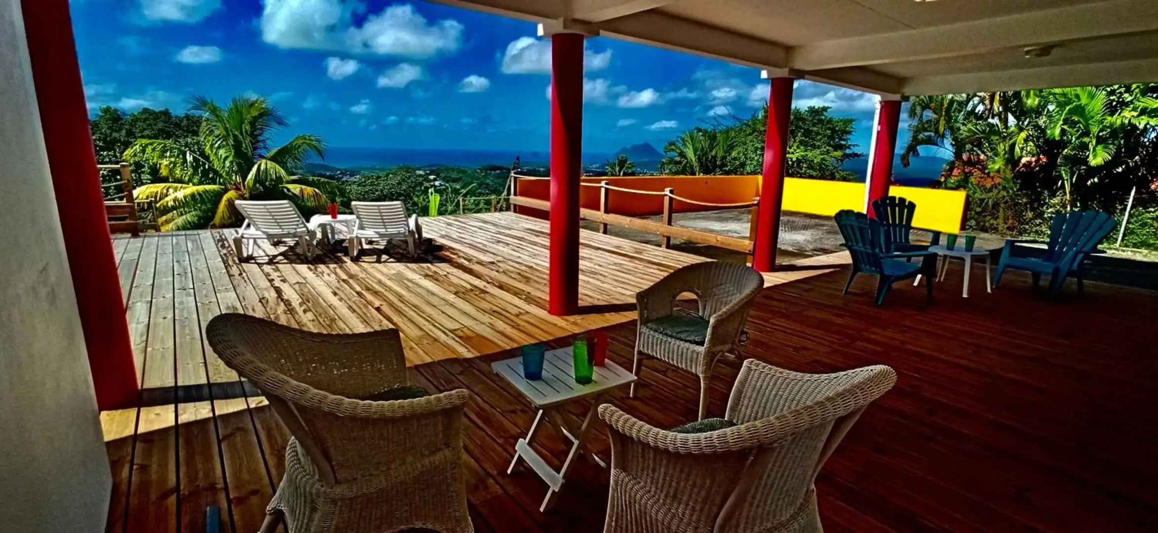 Villa CosaRoé Martinique Piscine et superbe vue mer