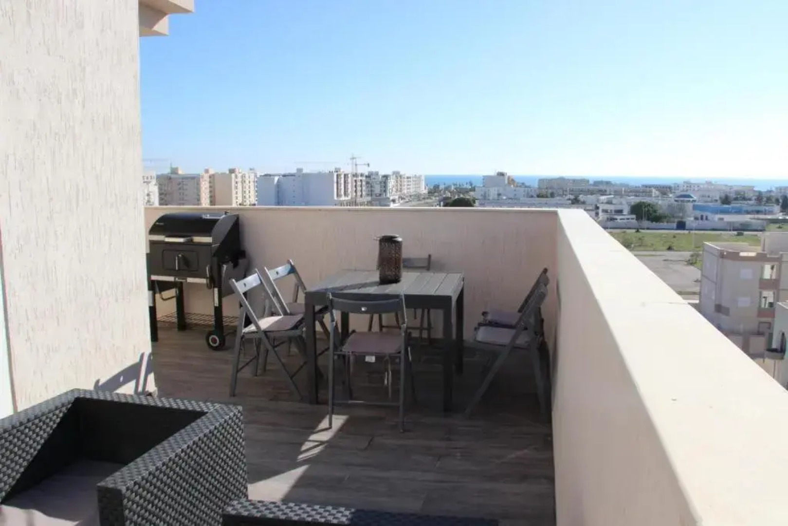 Elegant rooftop apartment- Hammamet- Mrezgua