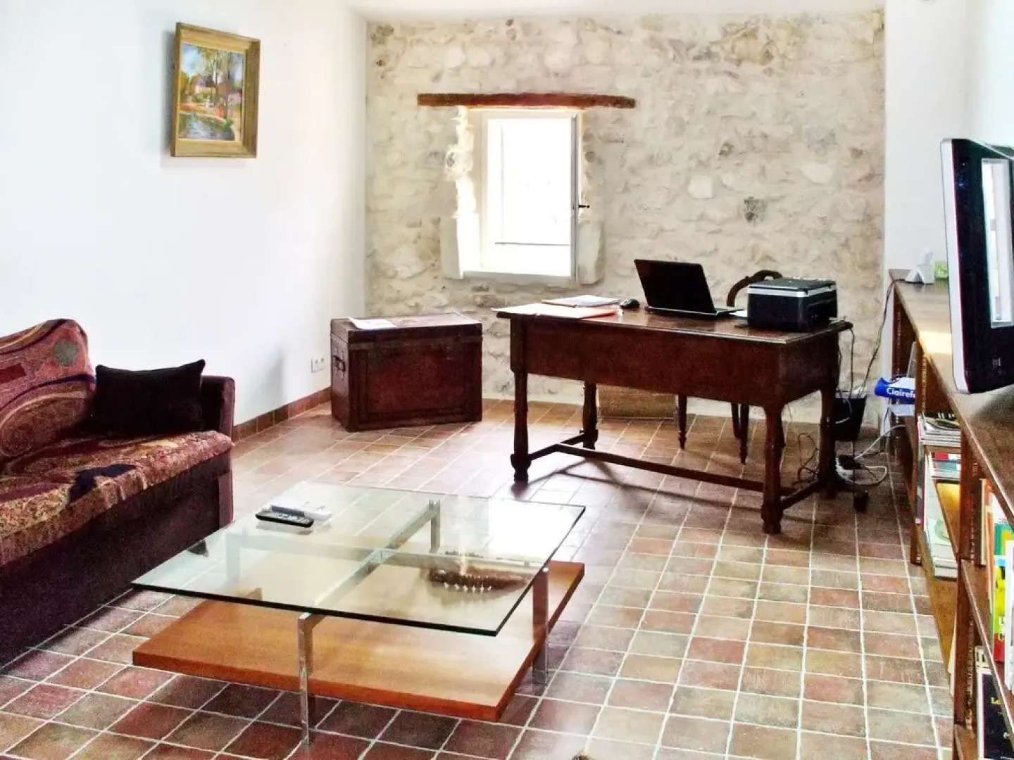 House With 4 Bedrooms in Mollégès, With Wonderful Mountain View, Priva