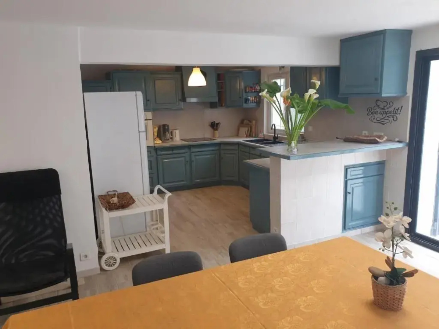 Appt 3 ch 2 sdb à 150m d'une plage de sable fin hyper équipé & Wifi lave linge & vaisselle