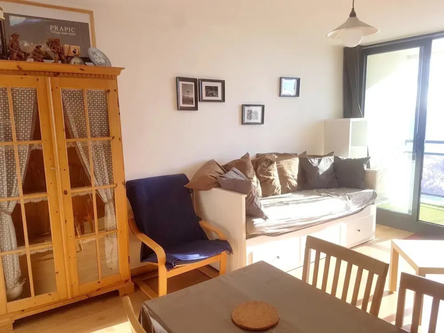 Apartment With one Bedroom in Orcières, With Wonderful Mountain View a