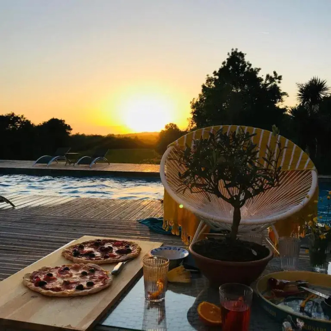 La Belle Landaise 1809 studio 4 couchages