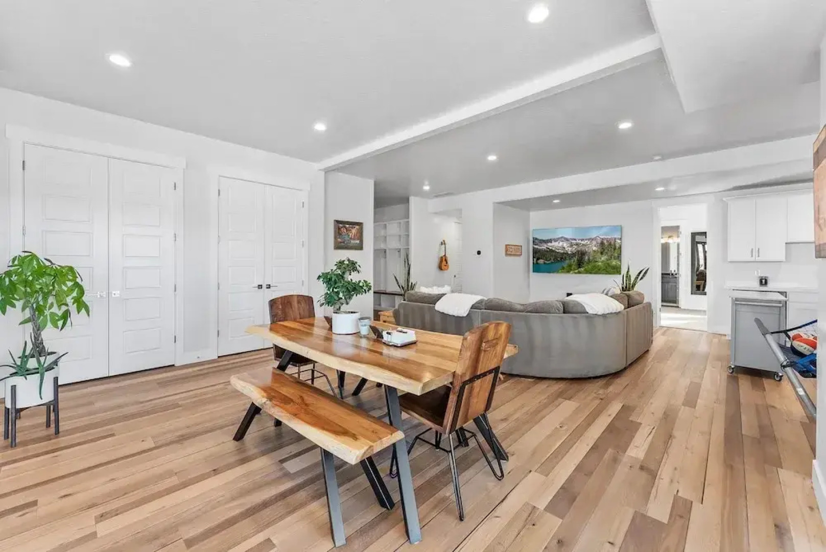 Gorgeous Lower Level of Stunning House Overlooking Swaner Nature Preserve