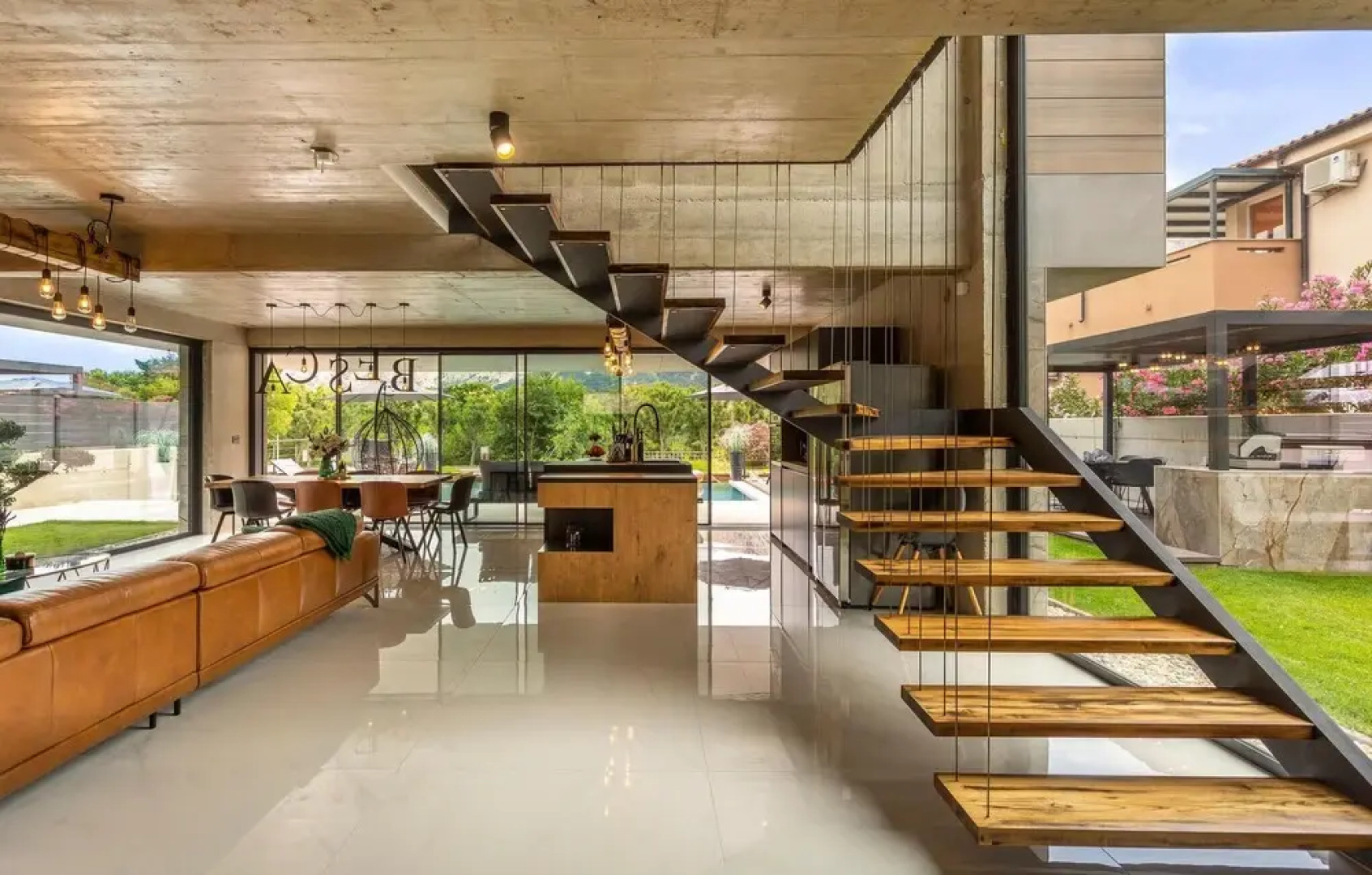 Amazing Home in Baska With Sauna, 4 Bedrooms and Swimming Pool