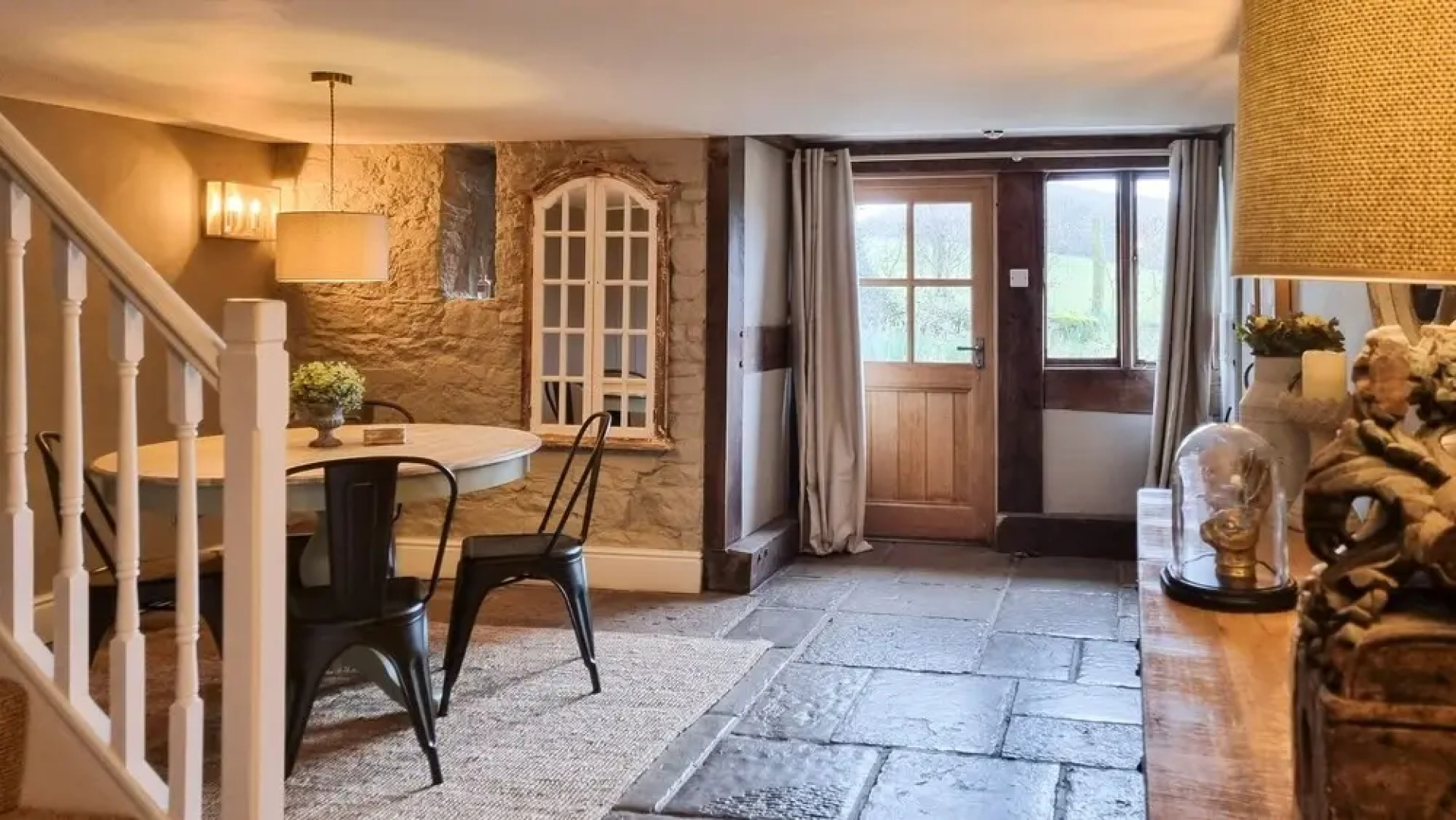 The Threshing Barn at Penrhos Court