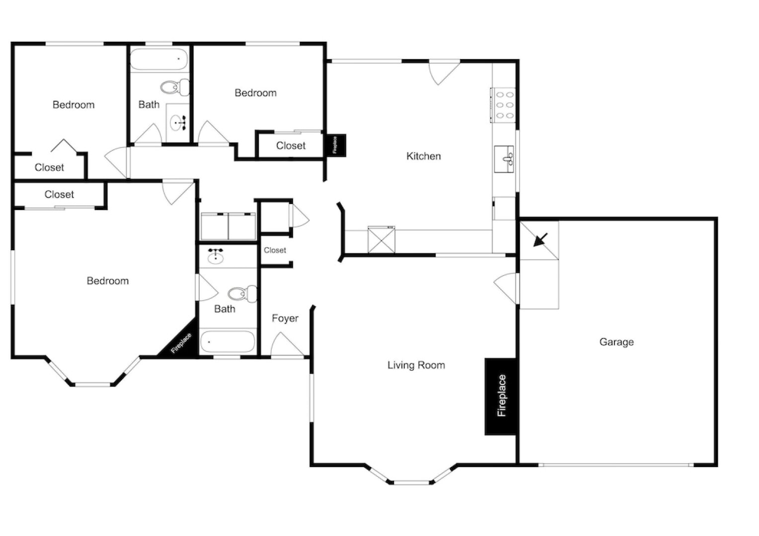 775 Old County Rd Home 3 Bedrooms 2 Bathrooms Home
