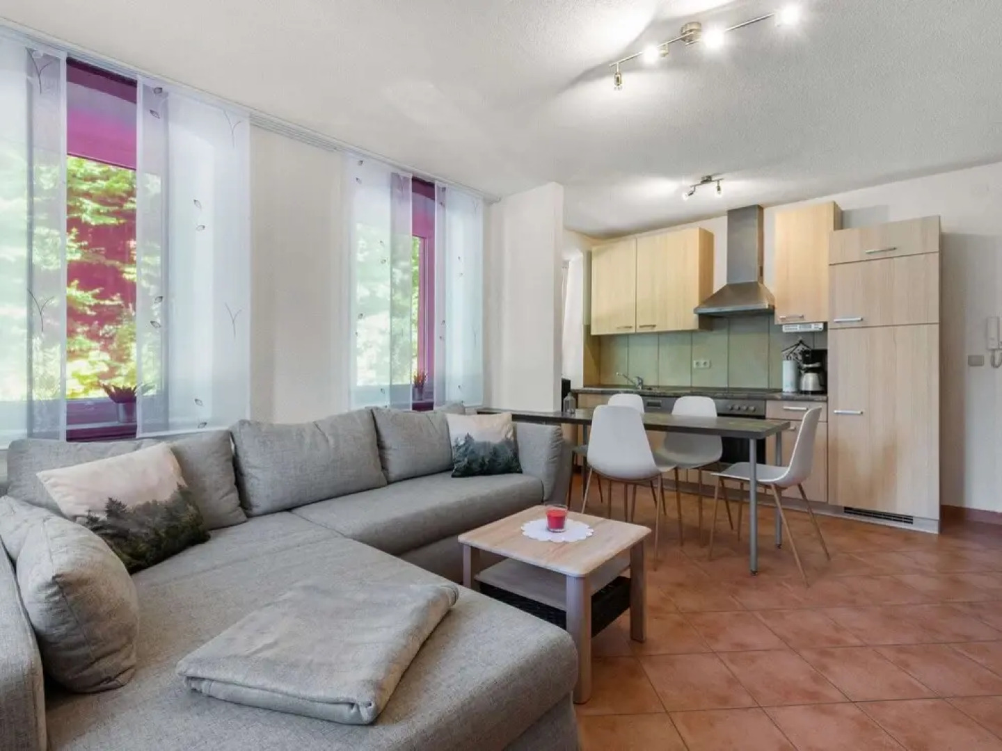 Apartment in Saxon With Terrace