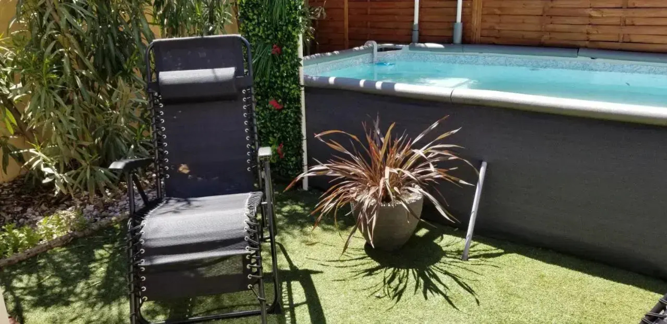 Maison neuve avec jardin au calme