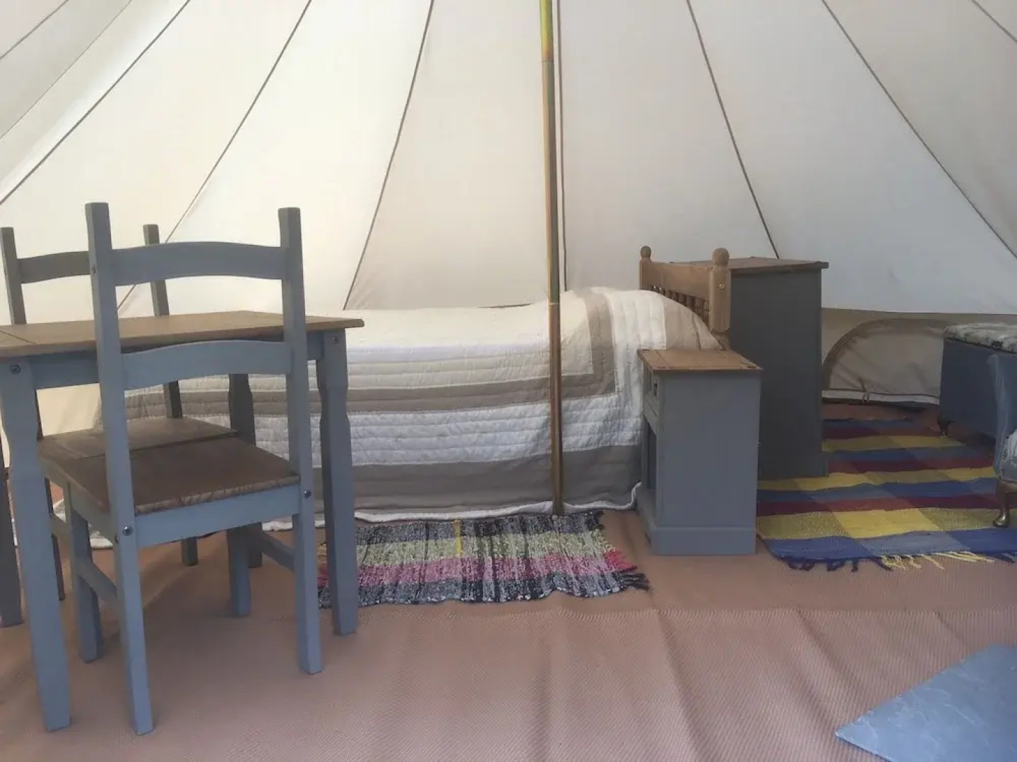 Glamping at The Homestead - Ensuite Bell Tent