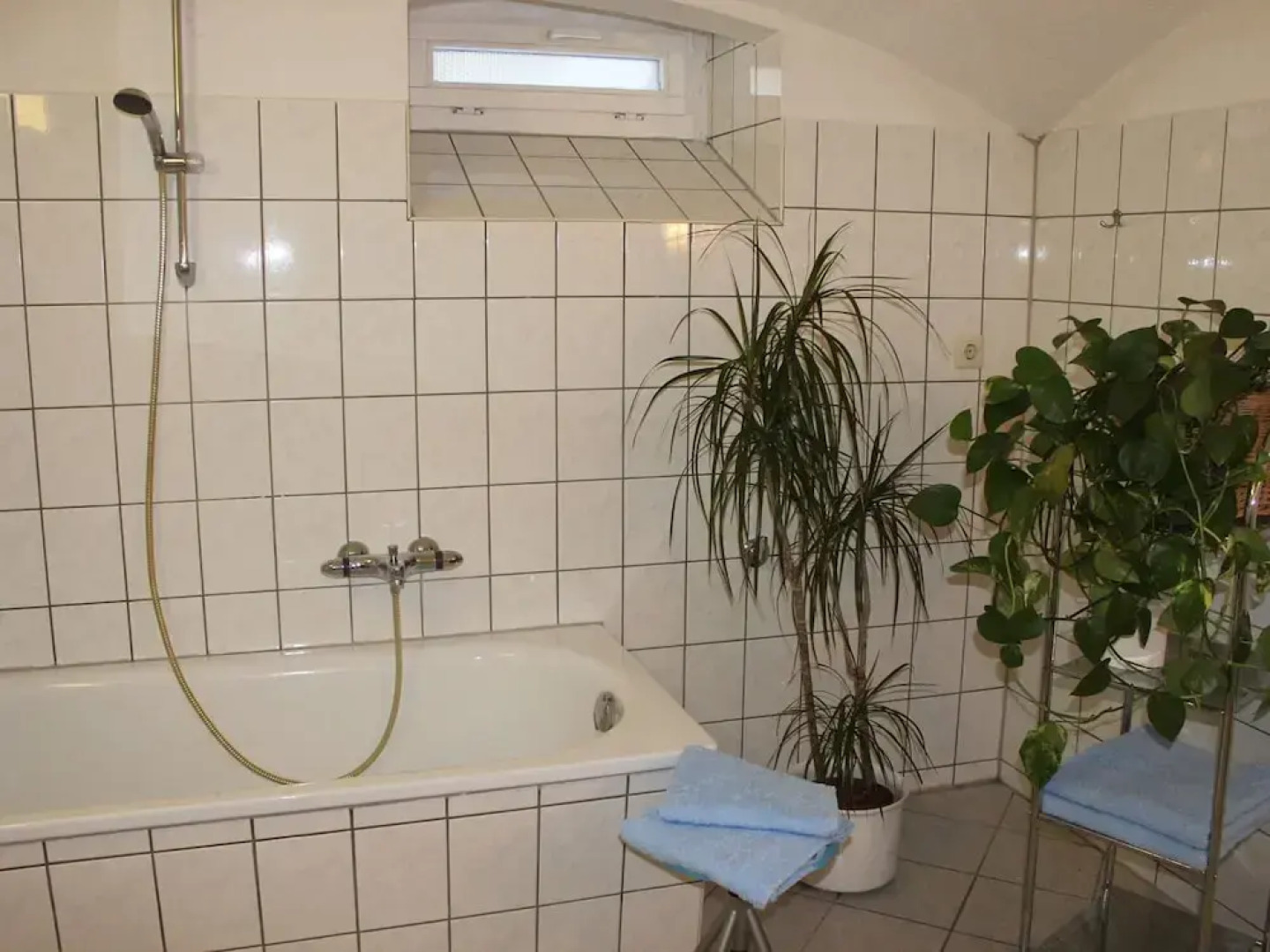 Wohnung in Weibig mit Garten