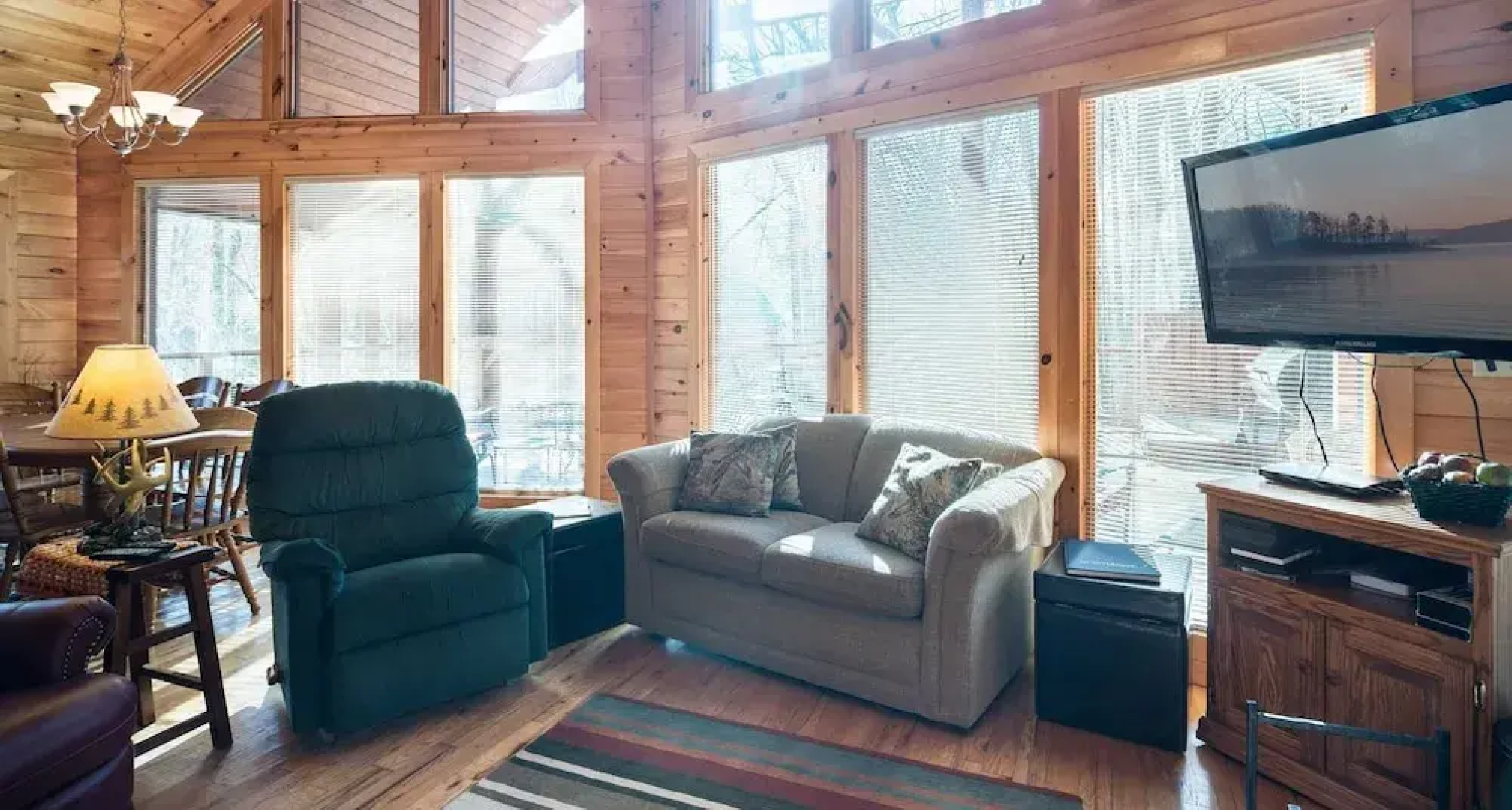 Deer Trail includes Sunken Hot Tub and Wood Fireplace by RedAwning