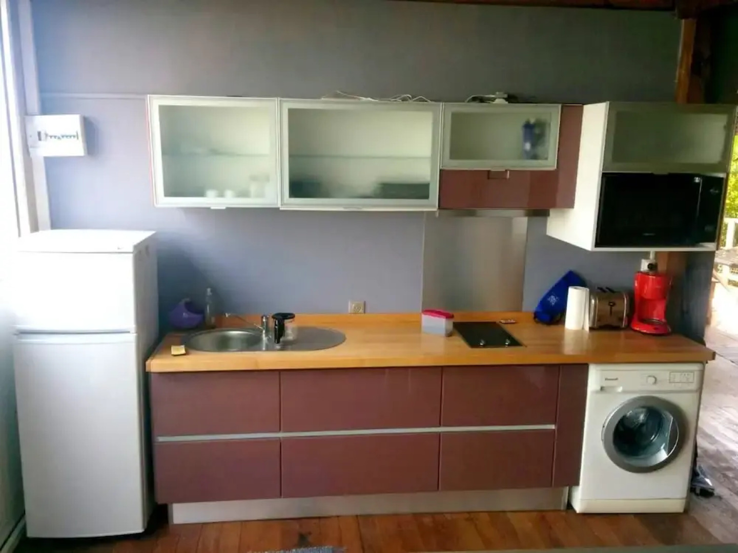 Bungalow With one Bedroom in Petit Bourg, With Wonderful sea View, Fur