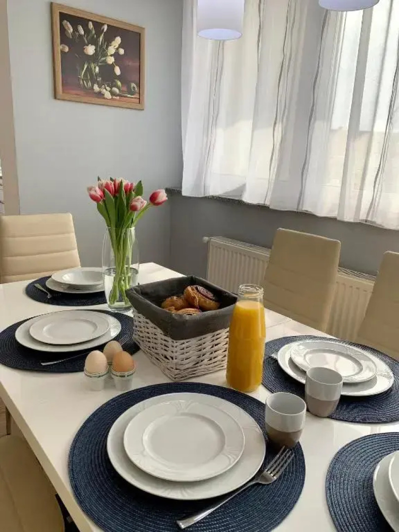 Modern two bedroom flat with balcony