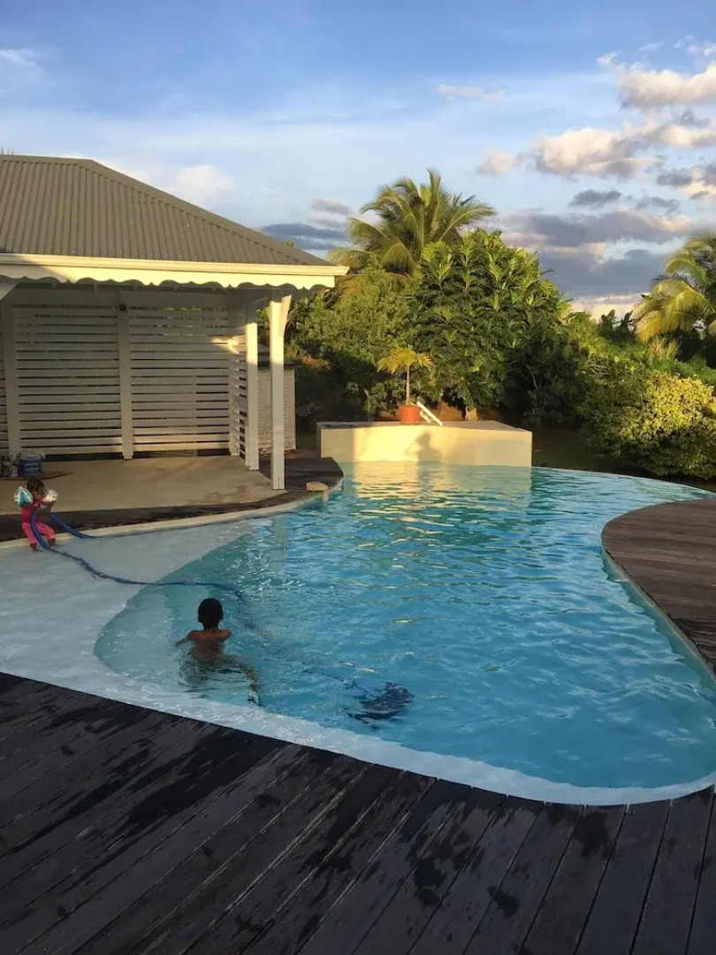 Villa With 3 Bedrooms In Baie Mahault With Private Pool Enclosed Garden And Wifi