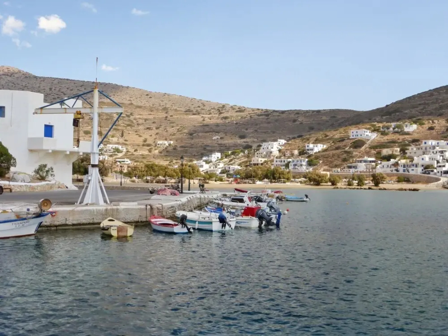 House With 2 Bedrooms in Sikinos, With Wonderful sea View, Enclosed Ga