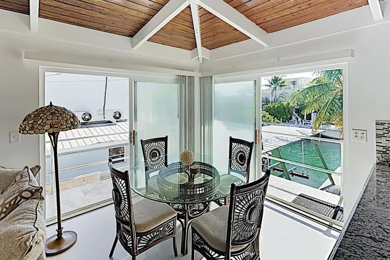 New Listing! Summerland Canal-front Escape W/ Pool 2 Bedroom Home