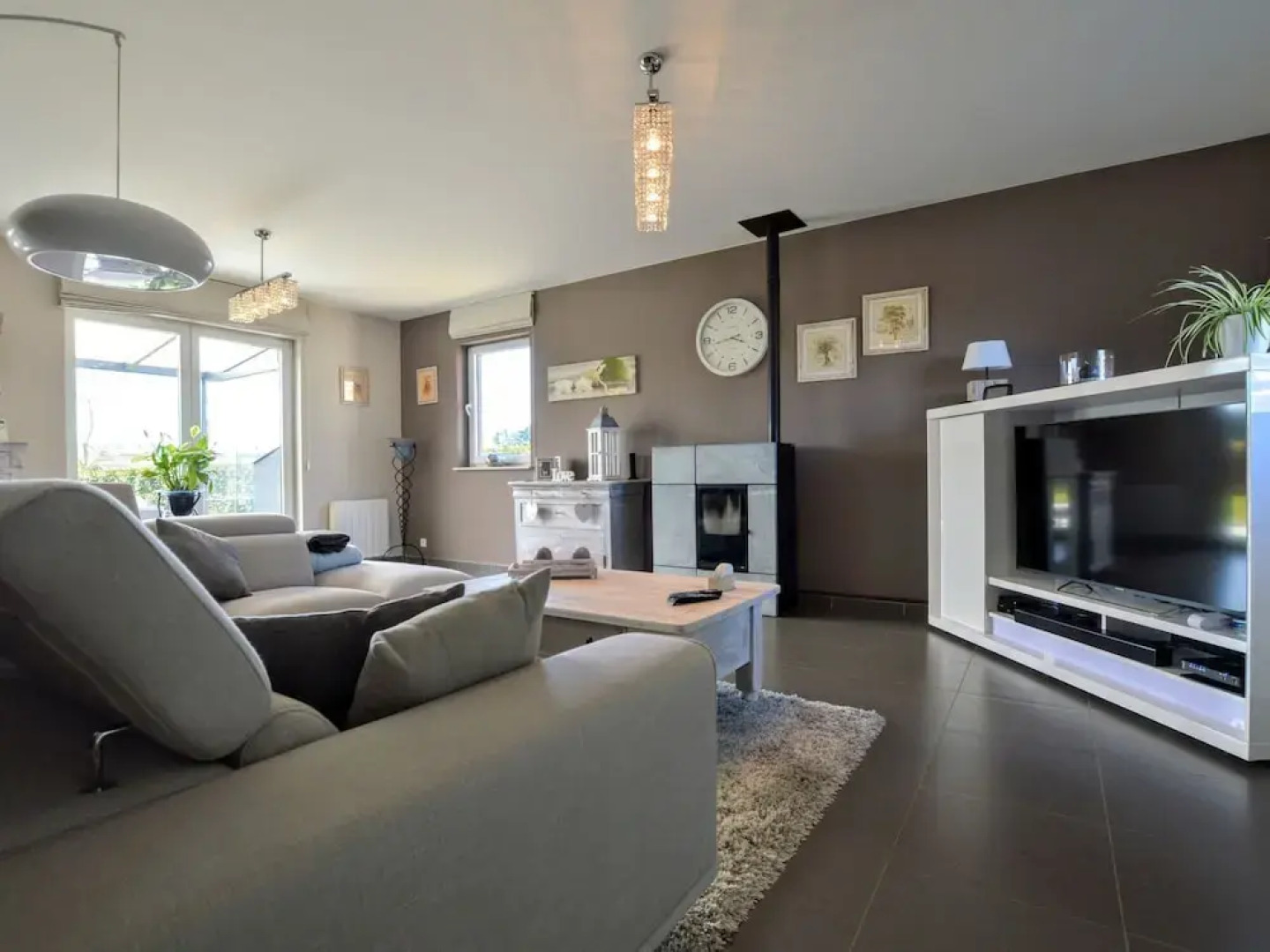 Modern Villa with Private Garden in Awan