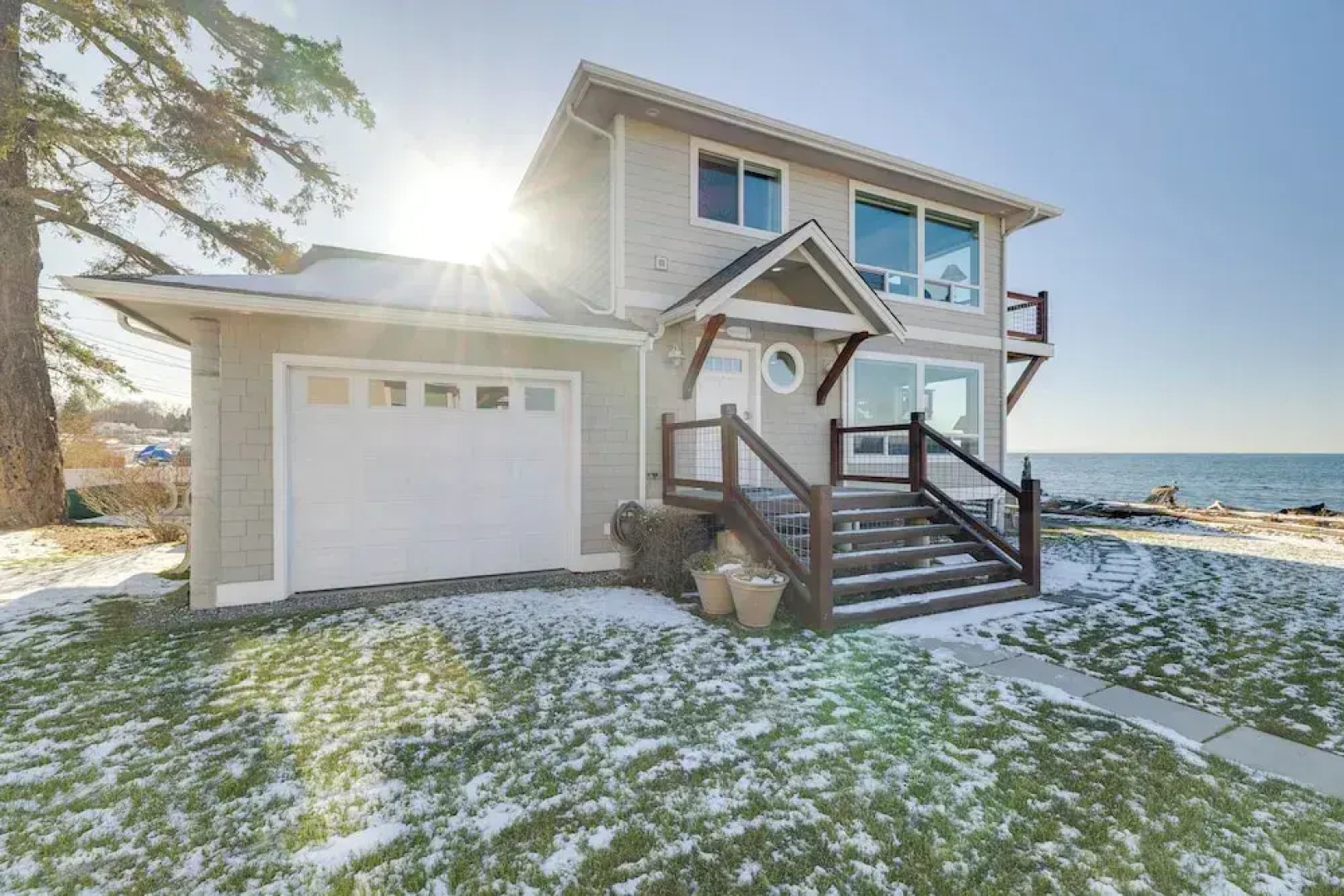 Ocean Views & Beach Access at Cottage on Birch Bay