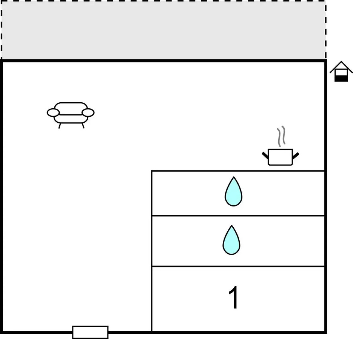 Amazing Apartment in Sagard With 1 Bedrooms and Wifi