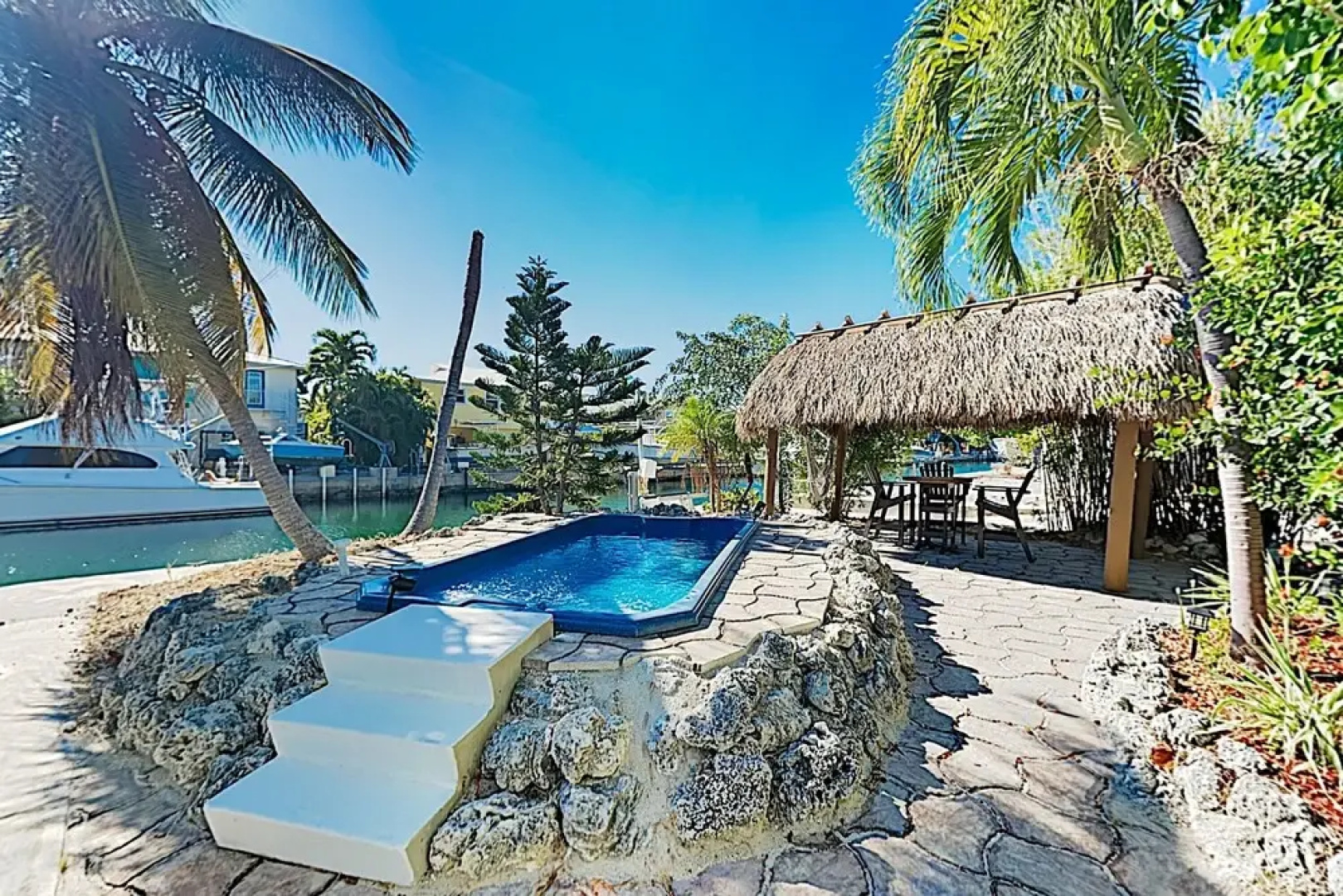 New Listing! Summerland Canal-front Escape W/ Pool 2 Bedroom Home