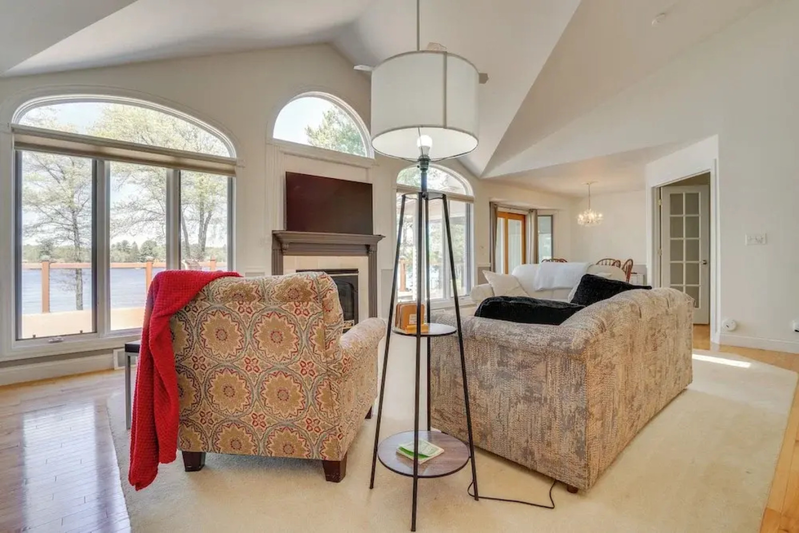 Spacious Lakefront New Auburn Home w/ Sunroom