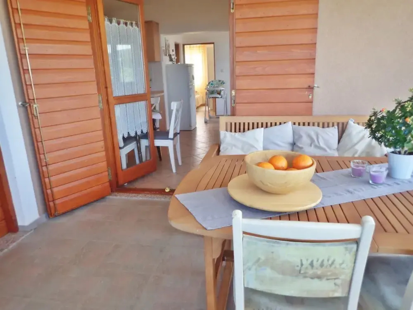 Apartment Boreas-with Panoramic View to the sea and Velebit