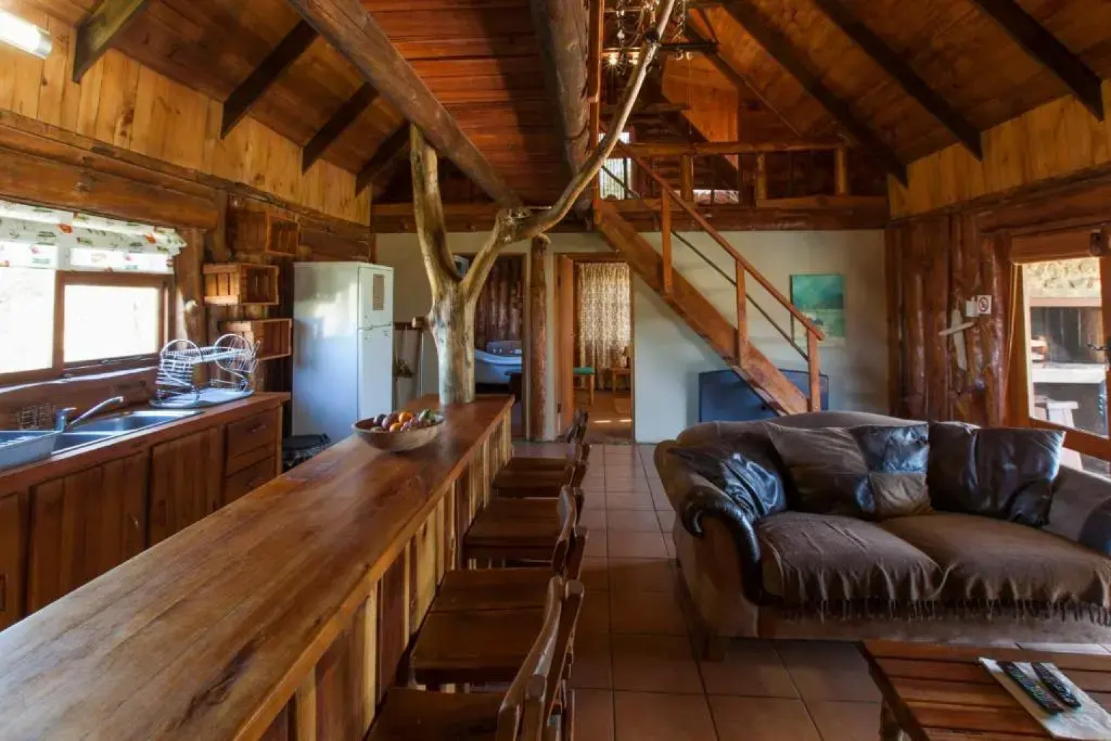 A Log Home at Buffalo Creek