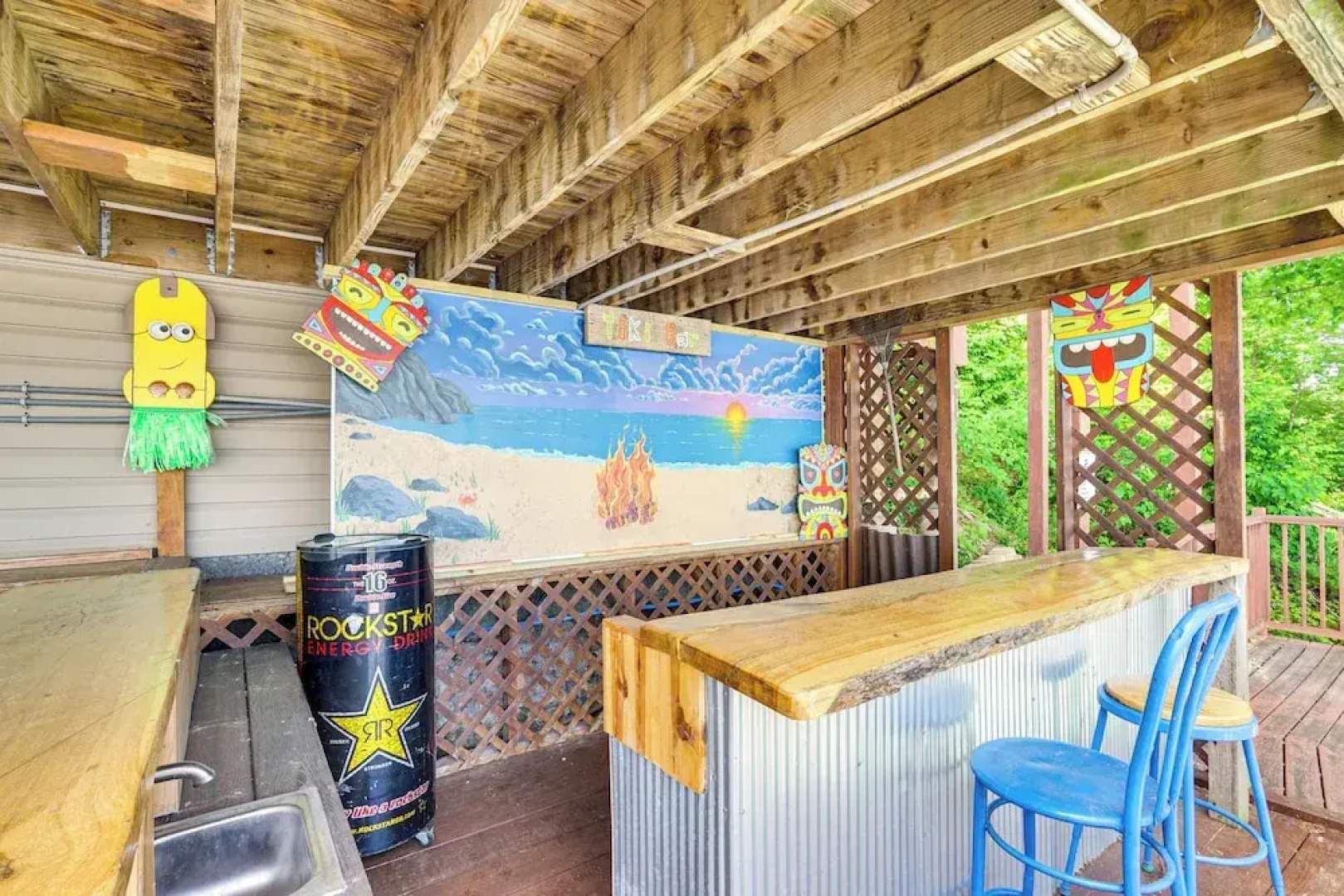 Lakefront Ozarks Home: Tiki Bar, Pool, Deck, Views