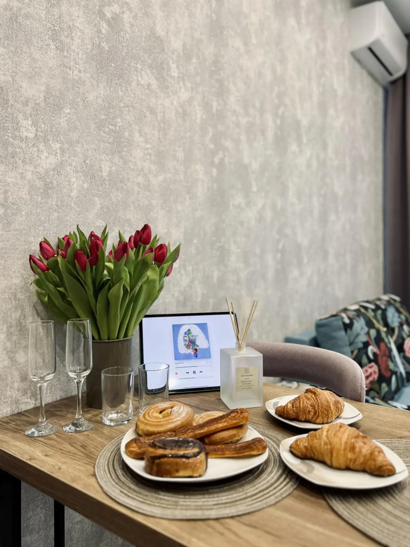 Двухкомнатная квартира на берегу моря в ЖК Атлантис